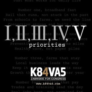 12 K84VA5 Five Priorities